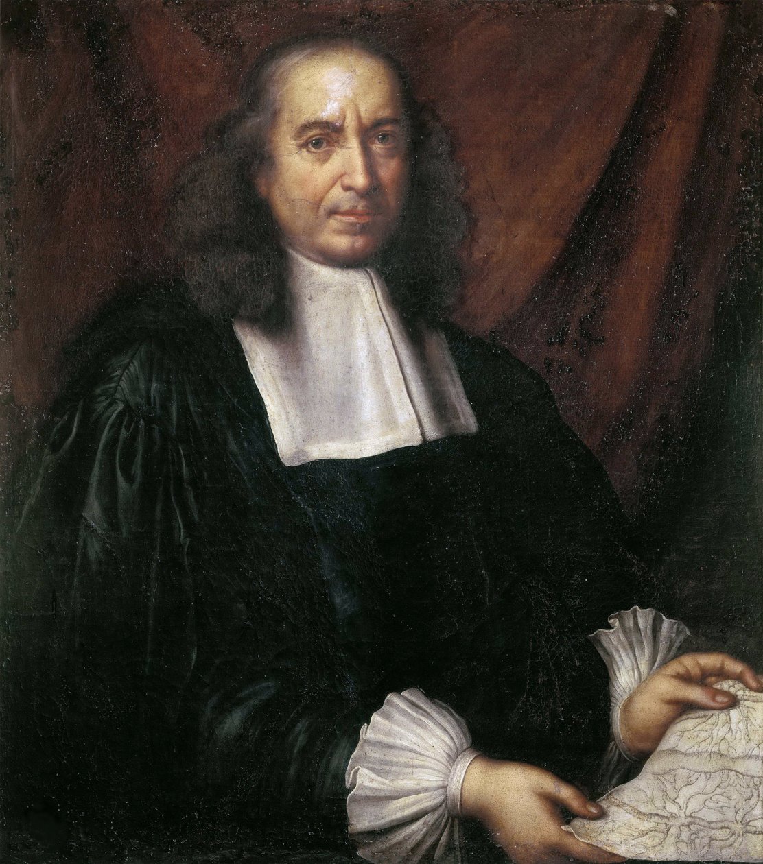 صورة لمارسيلو مالبيغي (1628-1694) بواسطة مجهول. زيت على قماش ، الأبعاد: ٨٥ × ٧٢. جاليريا بورغيزي ، روما بواسطة فنان غير معروف