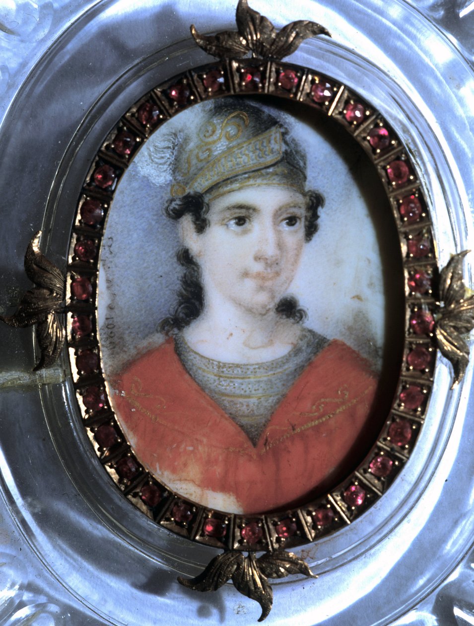 صورة لماريا جارسيا تسمى ماليبران (1808-1836) مغنية. منمنمة مجهولة من القرن التاسع عشر. بواسطة فنان غير معروف
