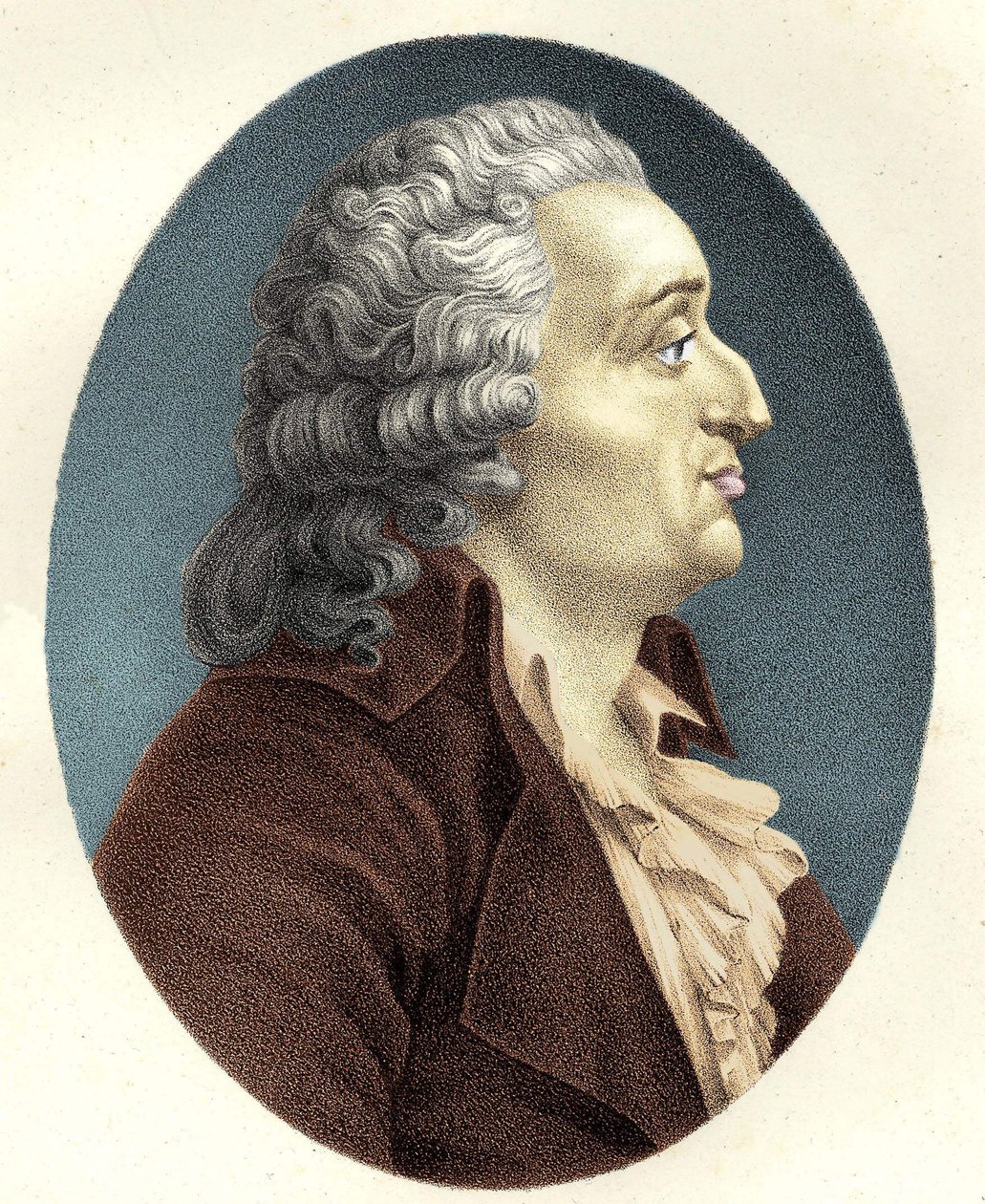 صورة لماري جان أنطوان نيكولاس دي كاريت ، ماركيز دي كوندورسيه (1743 - 1794) بواسطة فنان غير معروف