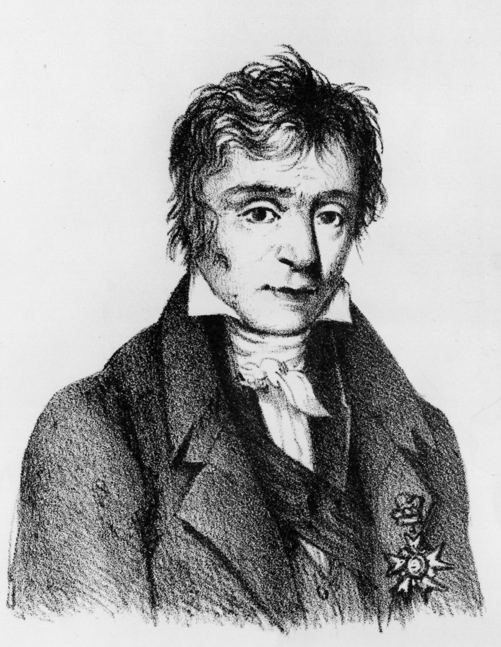 صورة لماري ريتشي ، البارون دي بروني (1755-1839) ، مهندس فرنسي. بواسطة فنان غير معروف