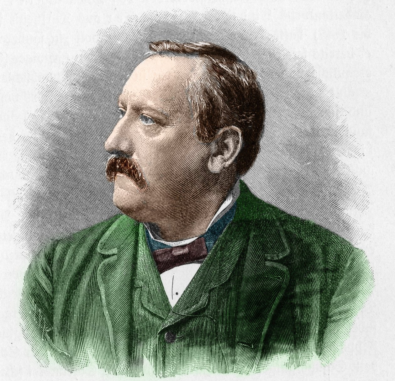صورة لمارتن جريف (1839-1911) شاعر ألماني. بواسطة فنان غير معروف