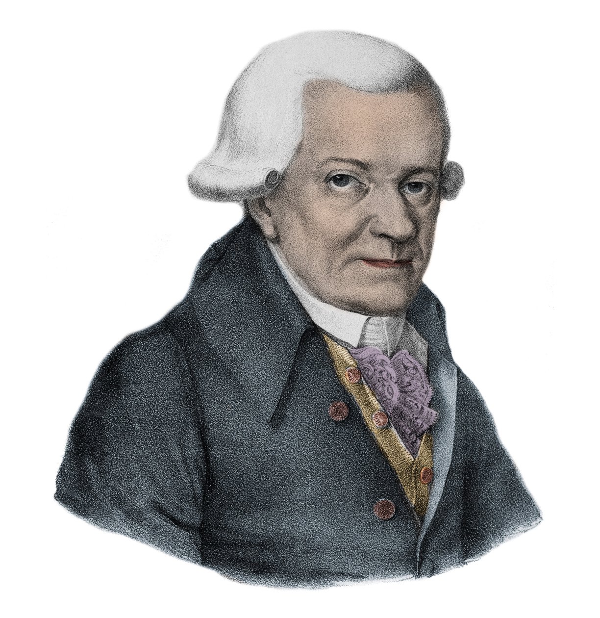 صورة لمايكل هايدن 1737-1806 ، شقيق فرانز جوزيف هايدن بواسطة فنان غير معروف