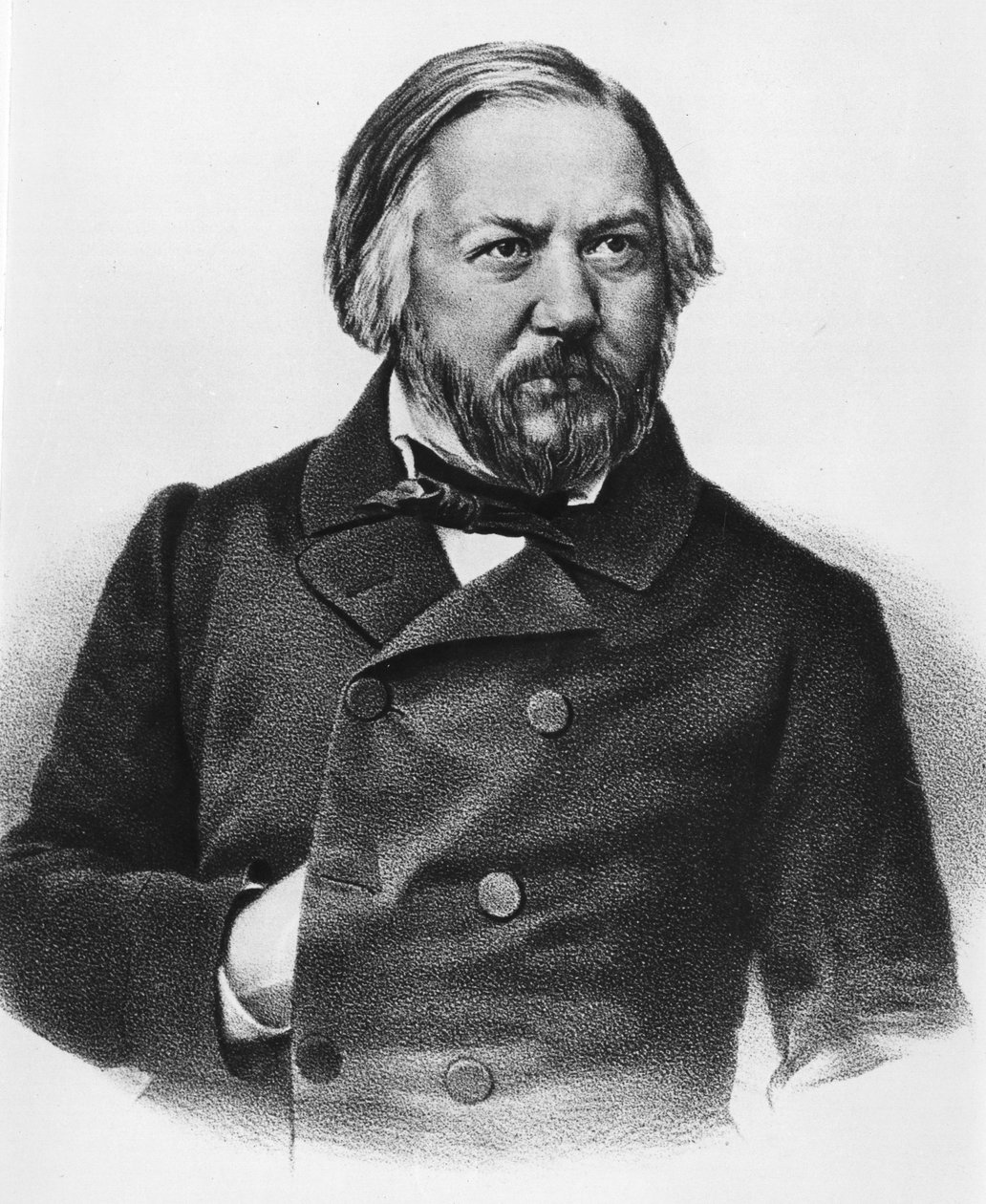 صورة ميخائيل إيفانوفيتش جلينكا 1804-1857 ملحن روسي. بواسطة فنان غير معروف