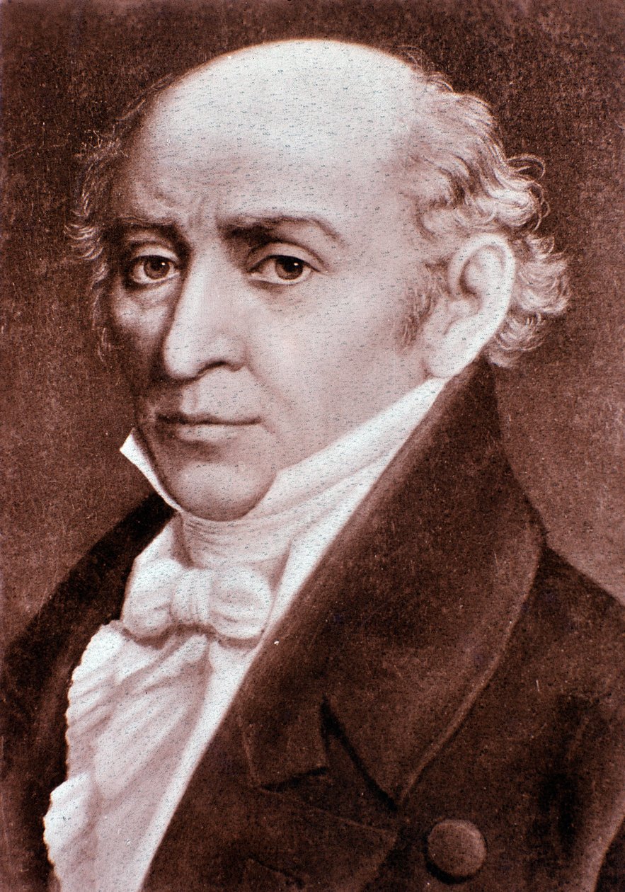 صورة لموزيو كليمنتي (1752-1832) ملحن إيطالي من القرن التاسع عشر. ميلان ، مكتبة المعهد الموسيقي بواسطة فنان غير معروف