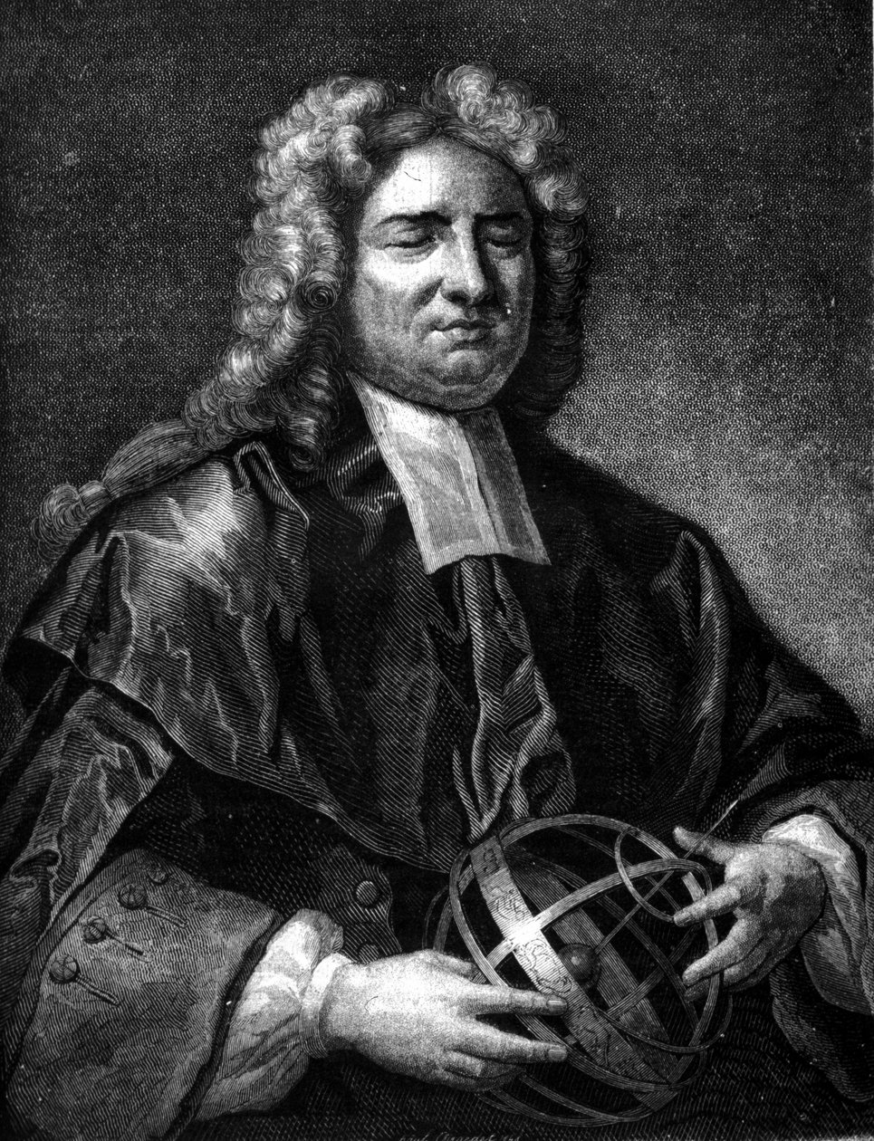 صورة لنيكولا سوندرسون (1682 - 1739) ، كفيف ، أستاذ الرياضيات في جامعة كامبريدج. نقش. بواسطة فنان غير معروف