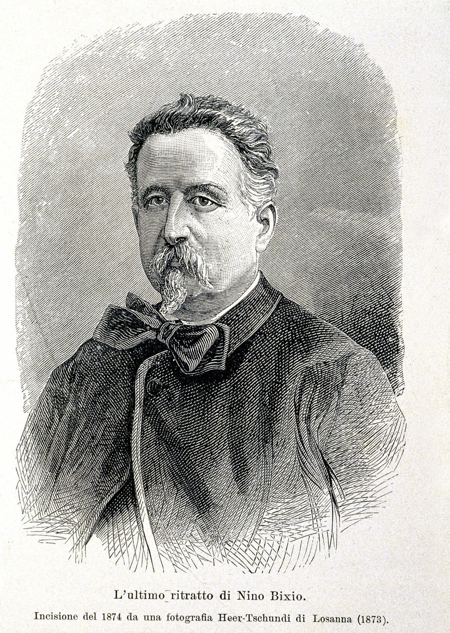 صورة لنينو بيكسيو (1821-1873) سياسي إيطالي بواسطة فنان غير معروف