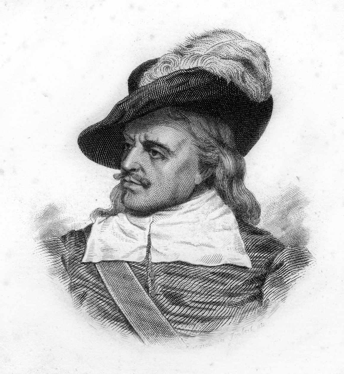 صورة لأوليفييه كرومويل (1599-1658) ، رجل دولة إنجليزي بواسطة فنان غير معروف