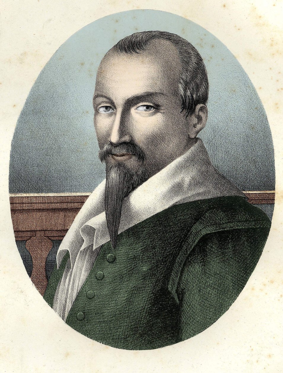 صورة لأوليفييه دي سيريس (1539 - 1619) مهندس زراعي فرنسي. بواسطة فنان غير معروف