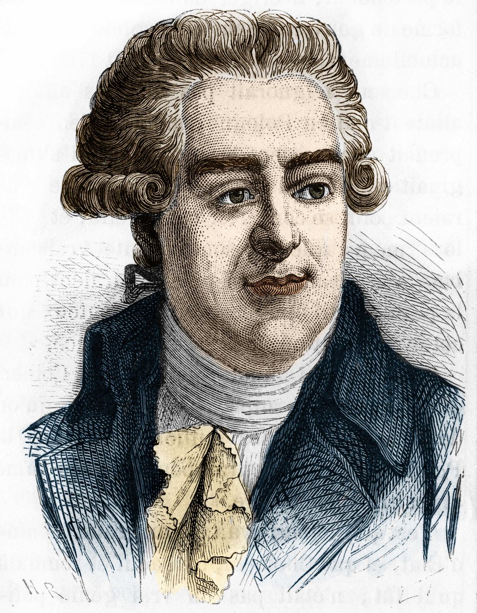 صورة لباسكال (باسكوالي) باولي (1725-1807) ، باتريوت كورسيكا بواسطة فنان غير معروف