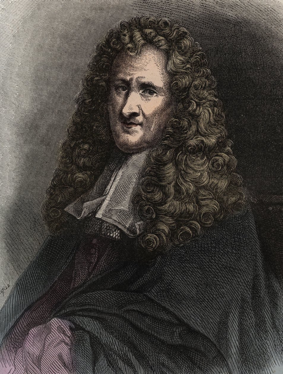 صورة لبيير كورنيل (1606-1684) ، كاتب مسرحي إنجليزي بواسطة فنان غير معروف