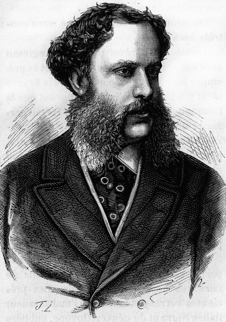 صورة للأمير ريتشارد من Metternich-Winnebourg (Metternich Winnebourg) (1829 - 1895) ، سفير النمسا في باريس من عام 1859. نقش نهاية القرن التاسع عشر في "Histoire de France" بواسطة H. Martin. بواسطة فنان غير معروف