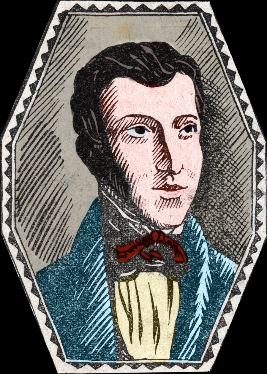 صورة رينيه كايلي (1799-1838) المستكشف الفرنسي. بواسطة فنان غير معروف