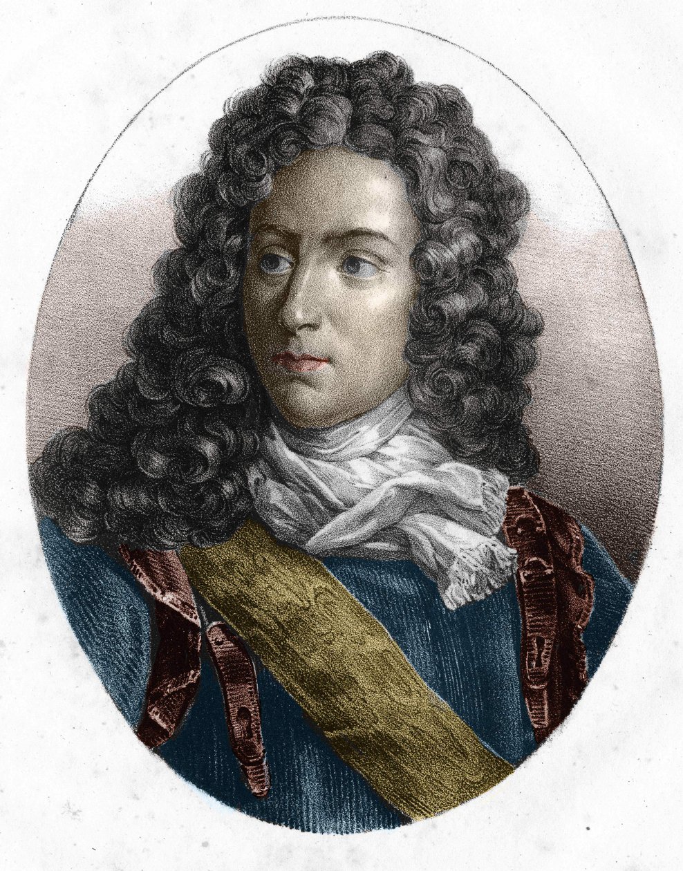 صورة لرينيه دوجواي تروين (دوجواي-تروين) (رينيه تروين دو غيو ديت) (1673-1736) ، بحار فرنسي. بواسطة فنان غير معروف