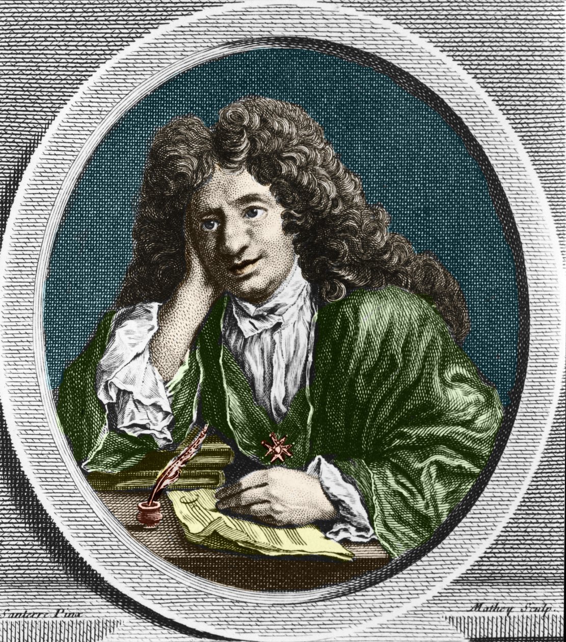 صورة لريتشارد ديالاند ، المشرف على موسيقى الملك ؛ ب. 15 ديسمبر 1657 في باريس ؛ د. 18 يناير 1726. بواسطة فنان غير معروف
