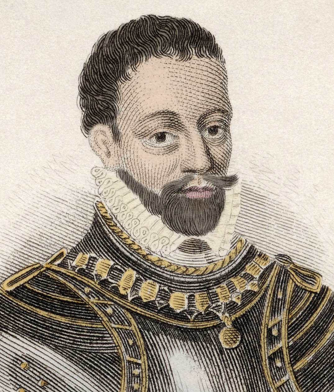 صورة روبرت بليك (1599-1657) ، أميرال إنجليزي. بواسطة فنان غير معروف