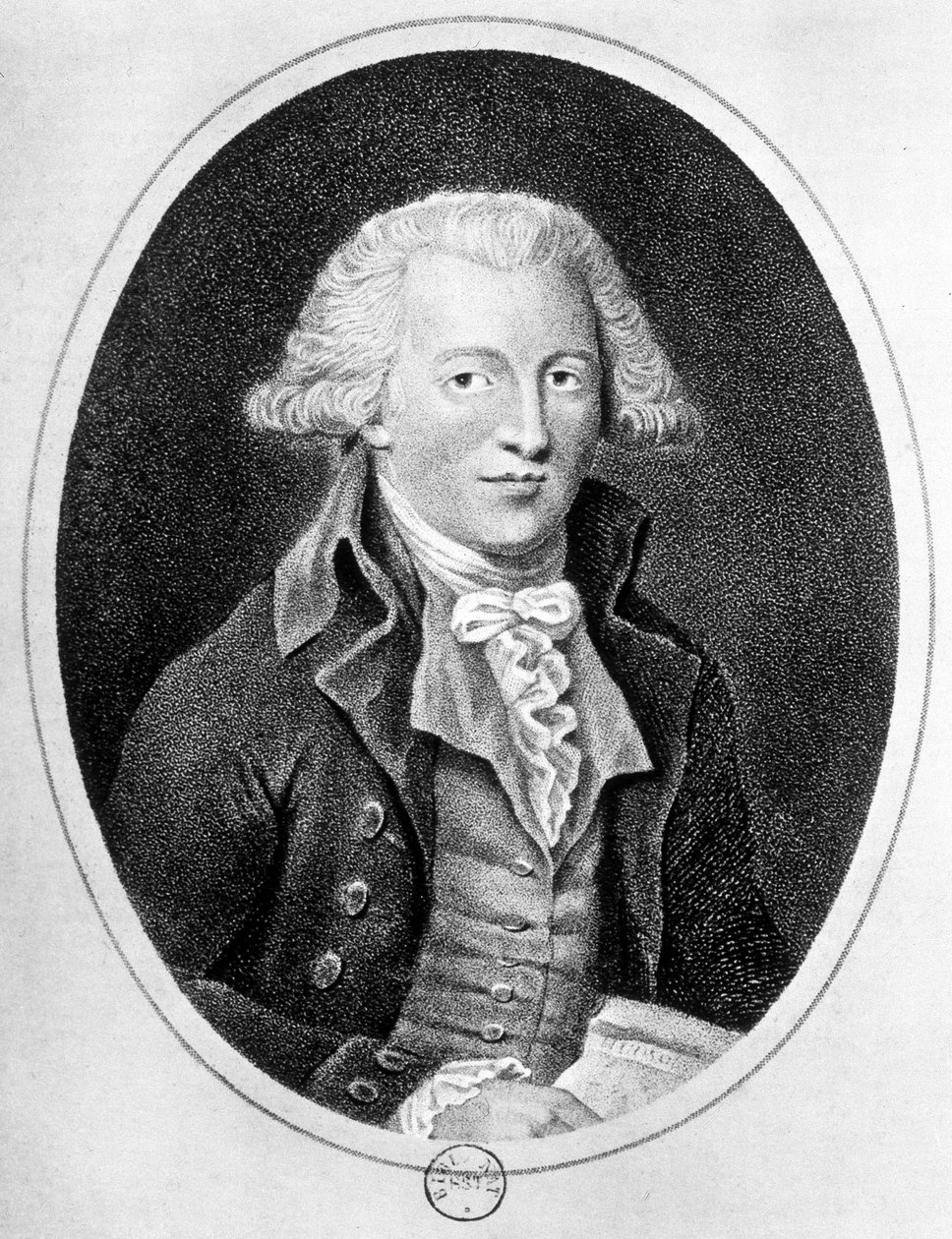 صورة لصمويل هيرن (1745-1792) ، مستكشف إنجليزي. بواسطة فنان غير معروف