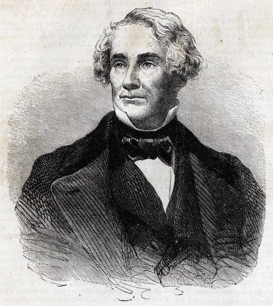 صورة لصموئيل مورس (1791-1872) بواسطة فنان غير معروف