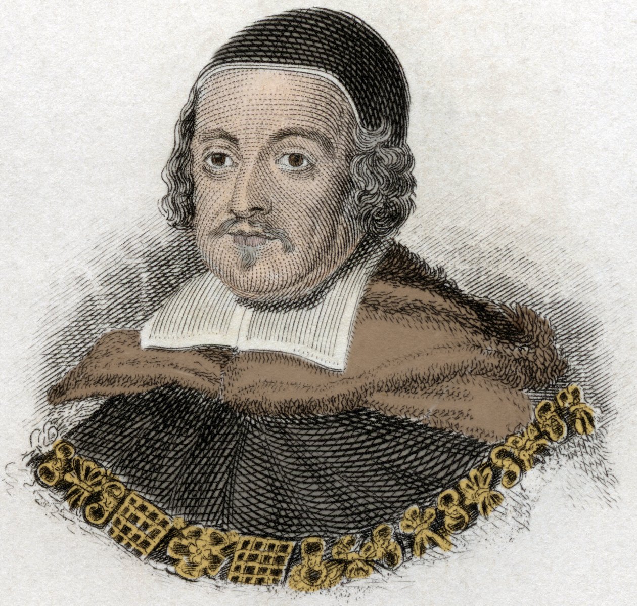 صورة للسير ماثيو هيل (1609 - 1676) قاضي ومحامي إنجليزي بواسطة فنان غير معروف
