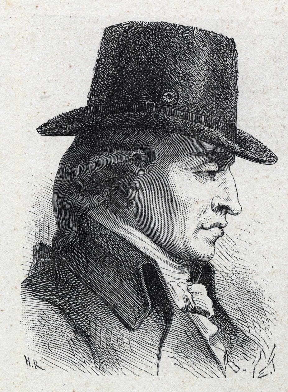 صورة لستانيسلاس ماري ميلارد (1763-1794) ، حاجب وشخصية رمزية للثورة الفرنسية. بواسطة فنان غير معروف