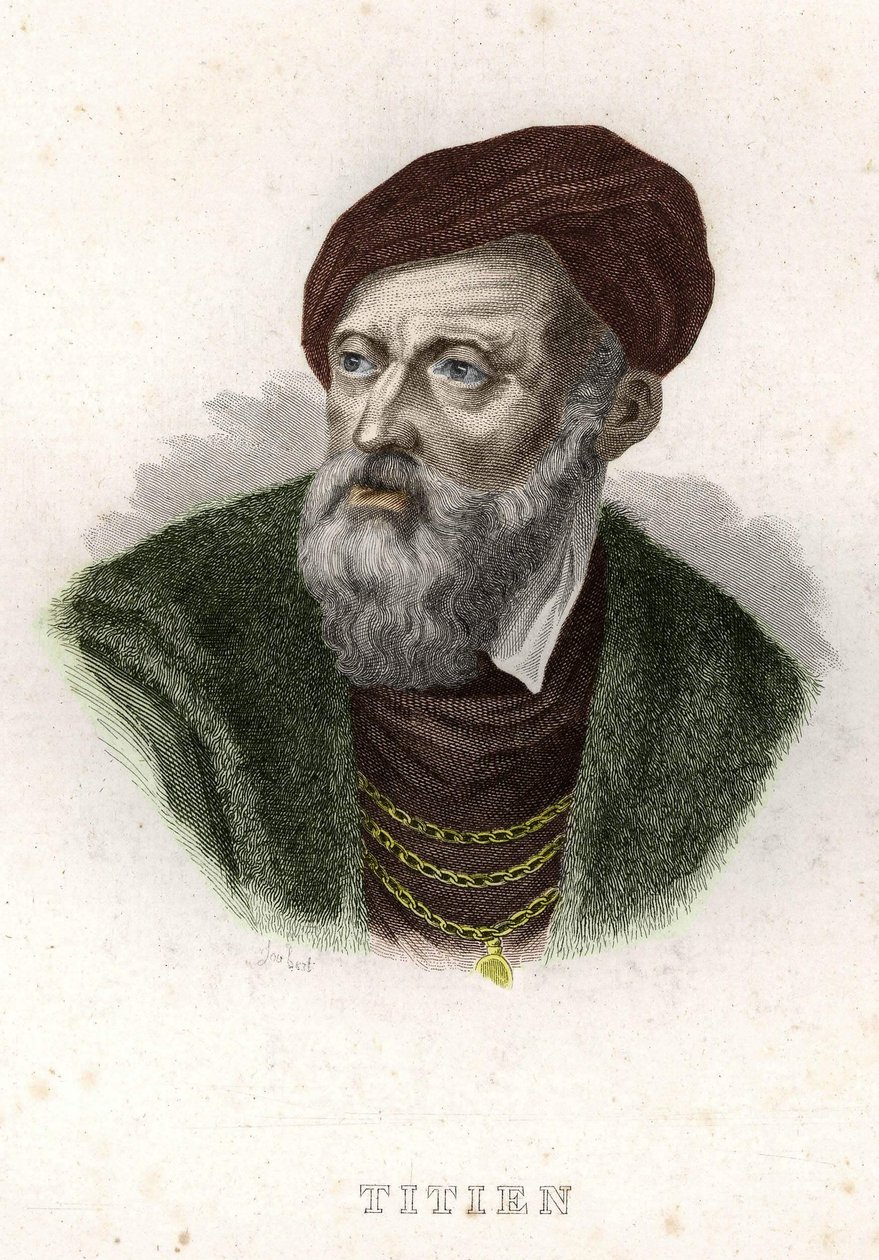 صورة تيزيانو فيسيليو (تيتيان) (1490-1576) بواسطة فنان غير معروف