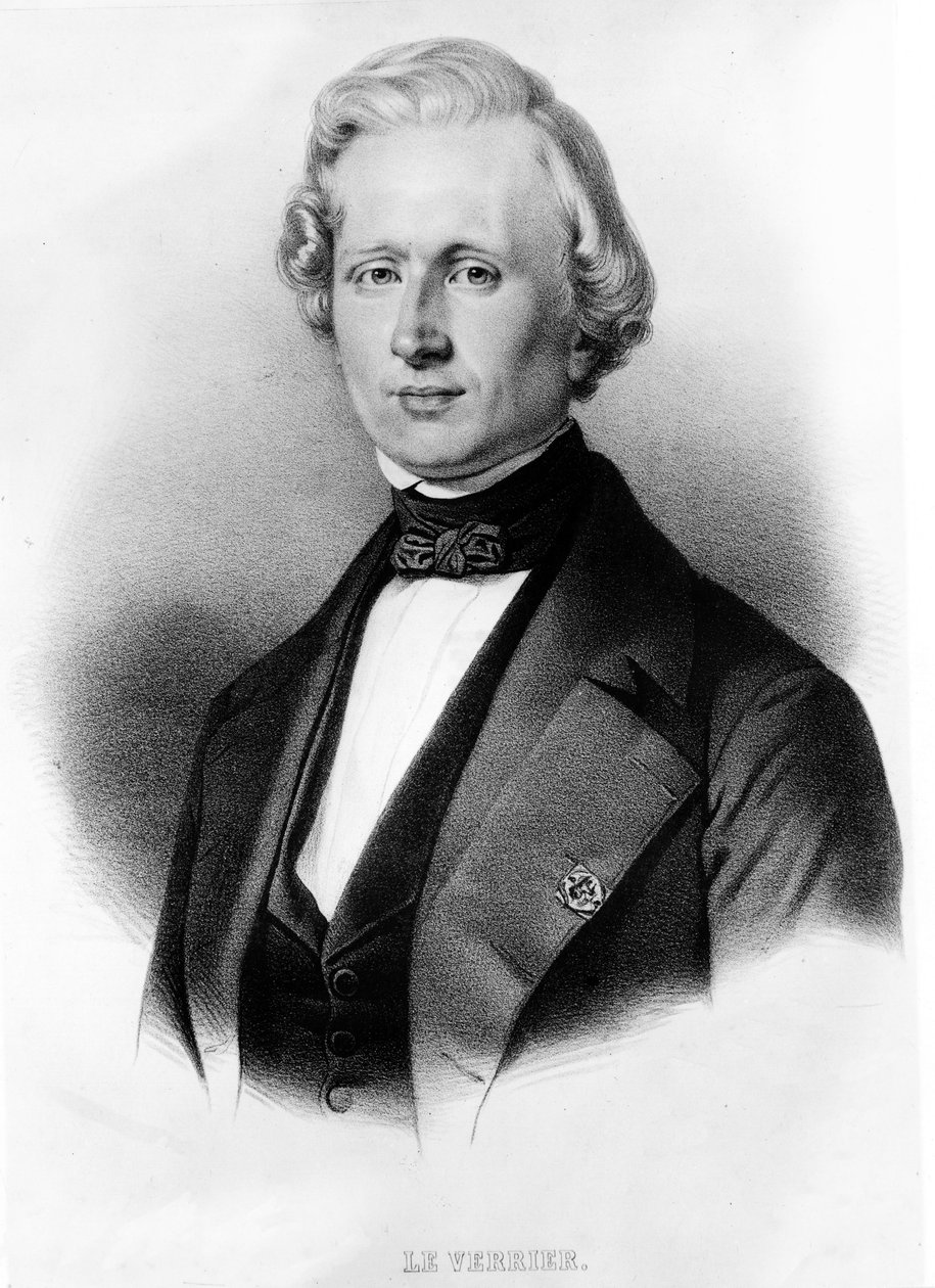 صورة أوربان لو فيرييه (1811-1877) بواسطة فنان غير معروف