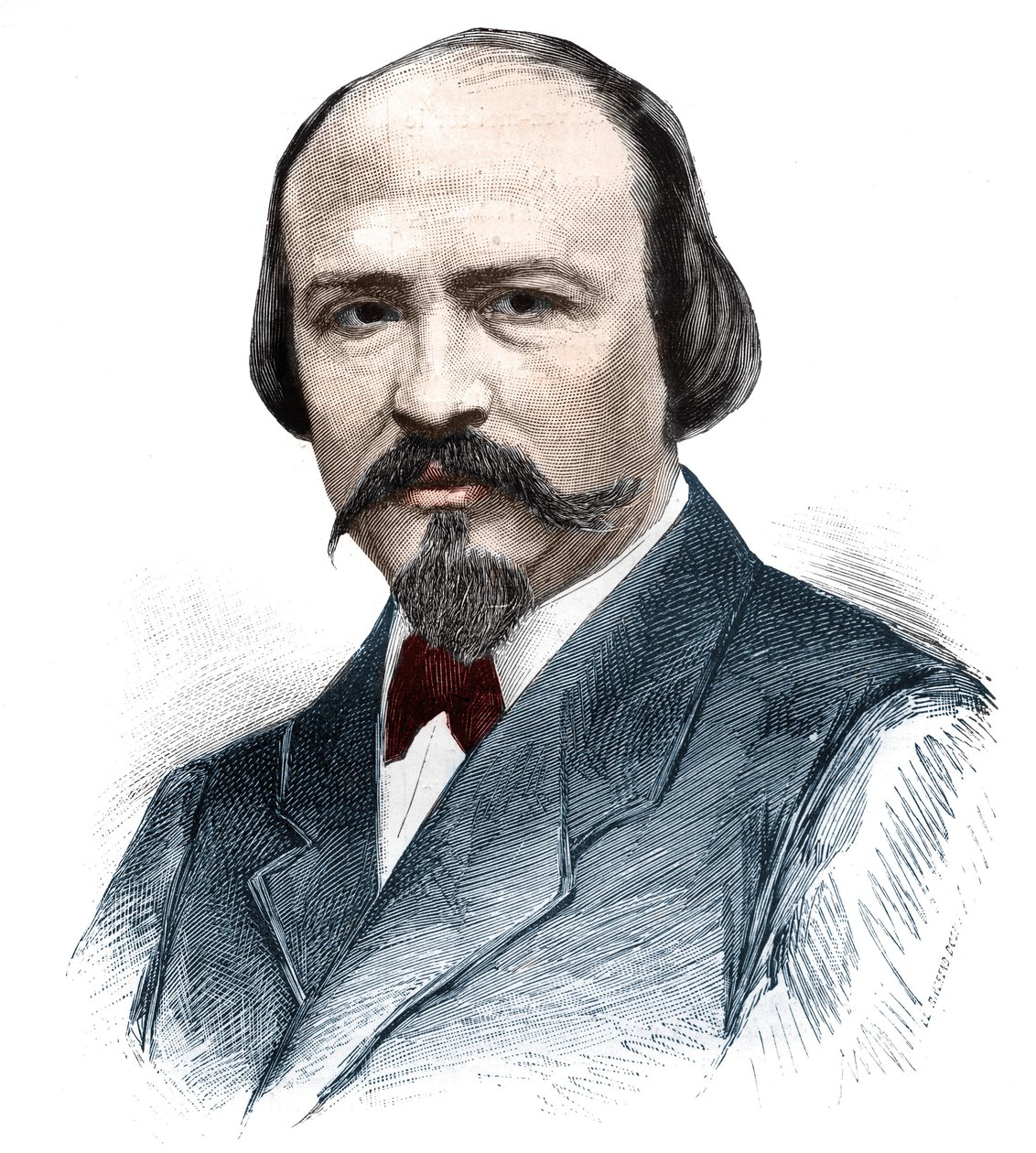 صورة لفيكتور ماس (1822-1884) ، الملحن الفرنسي. بواسطة فنان غير معروف
