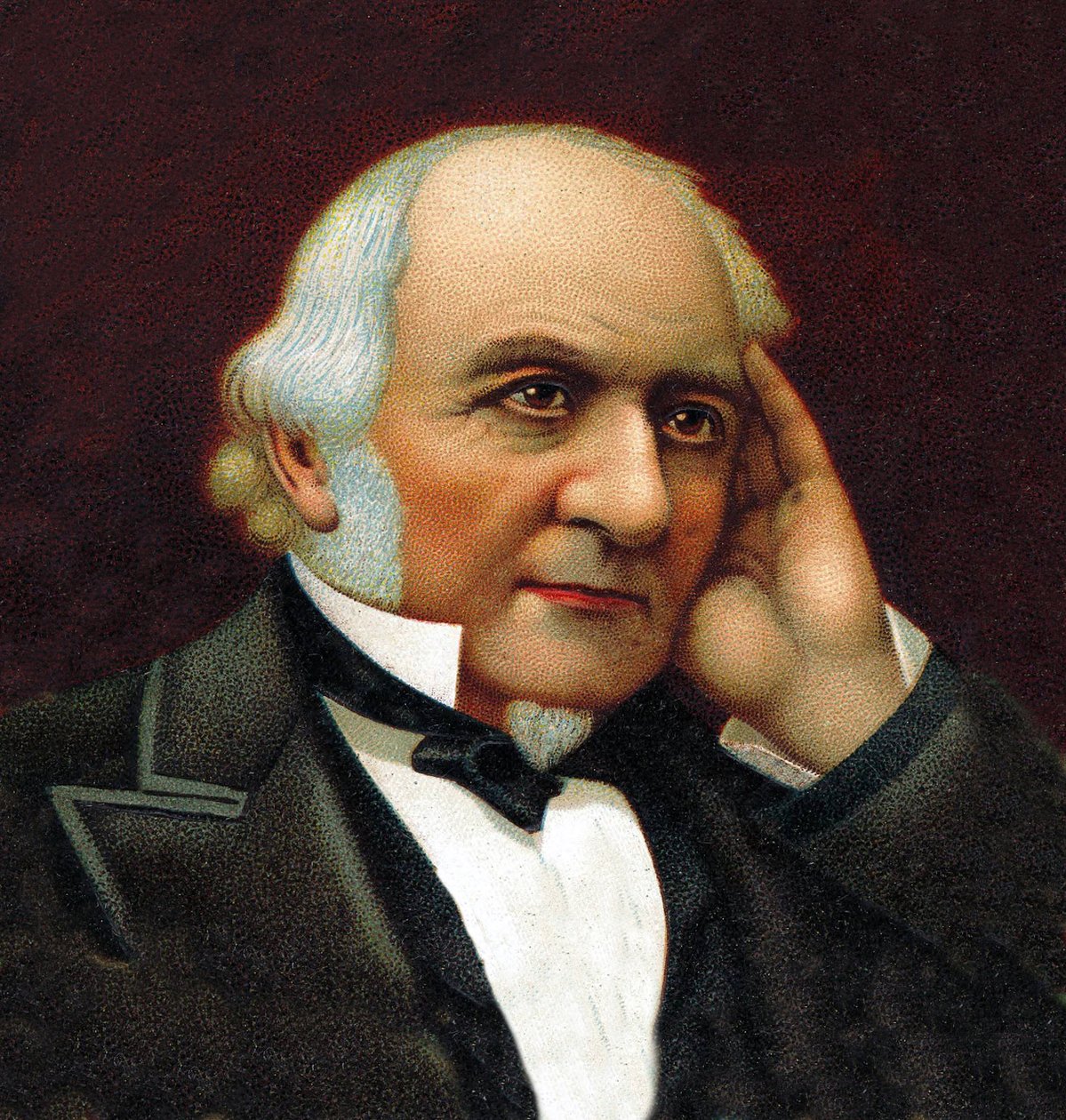 صورة وليام إيوارت جلادستون (1809-1898) ، سياسي بريطاني بواسطة فنان غير معروف