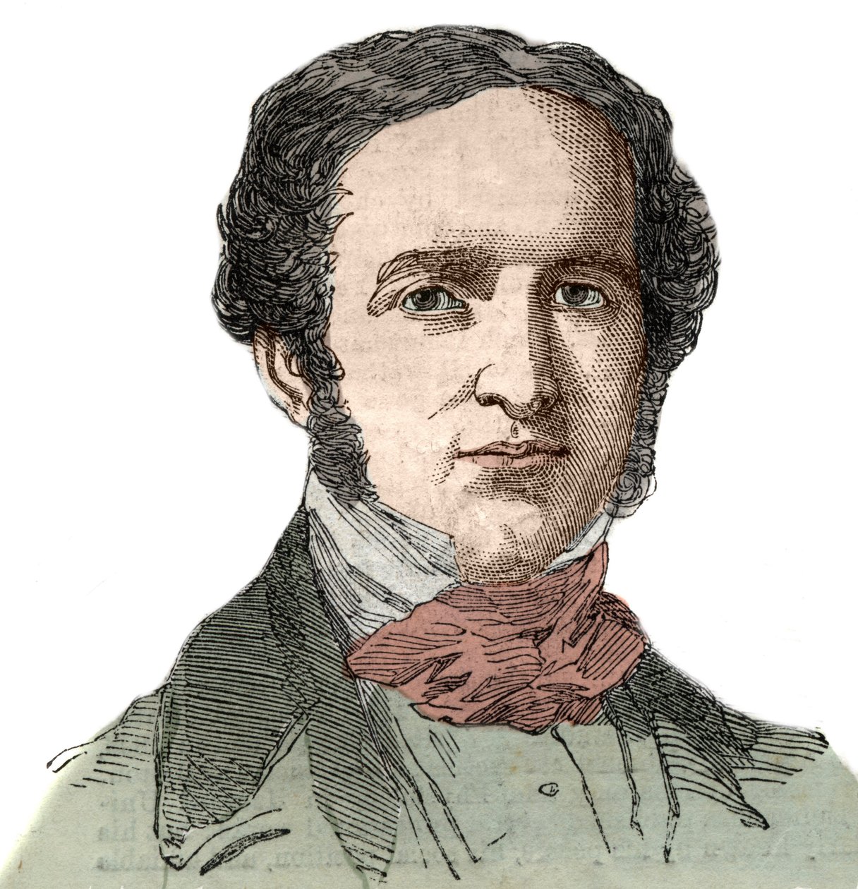 صورة ويليام هيكلينج بريسكوت (1796-1859) ، مؤرخ أمريكي. بواسطة فنان غير معروف