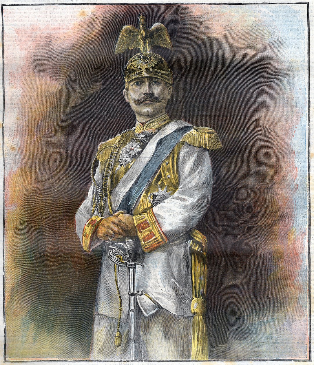 صورة وليام الثاني (1859-1941). بواسطة فنان غير معروف