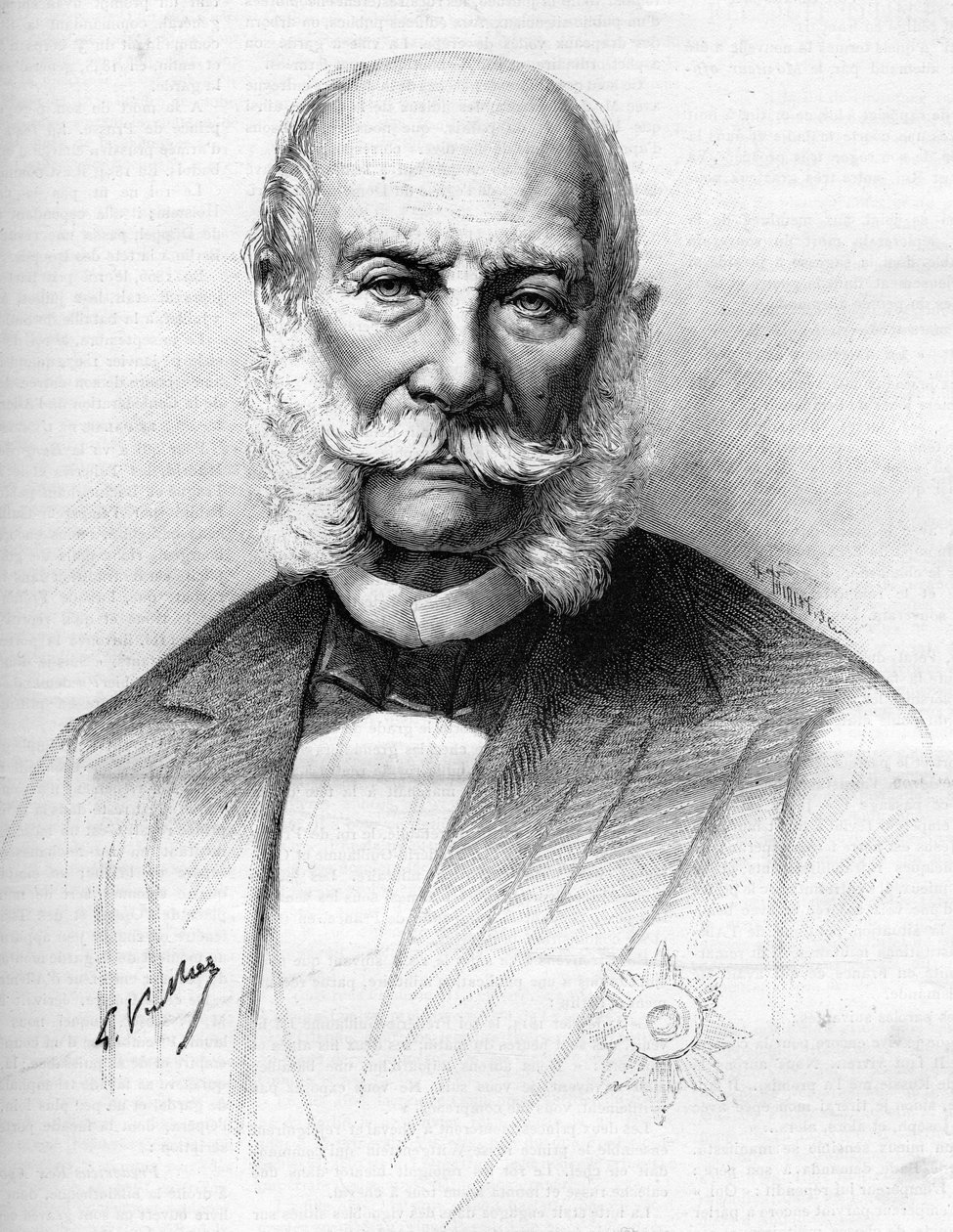صورة ويليام الأول ملك ألمانيا (1797-1888). بواسطة فنان غير معروف