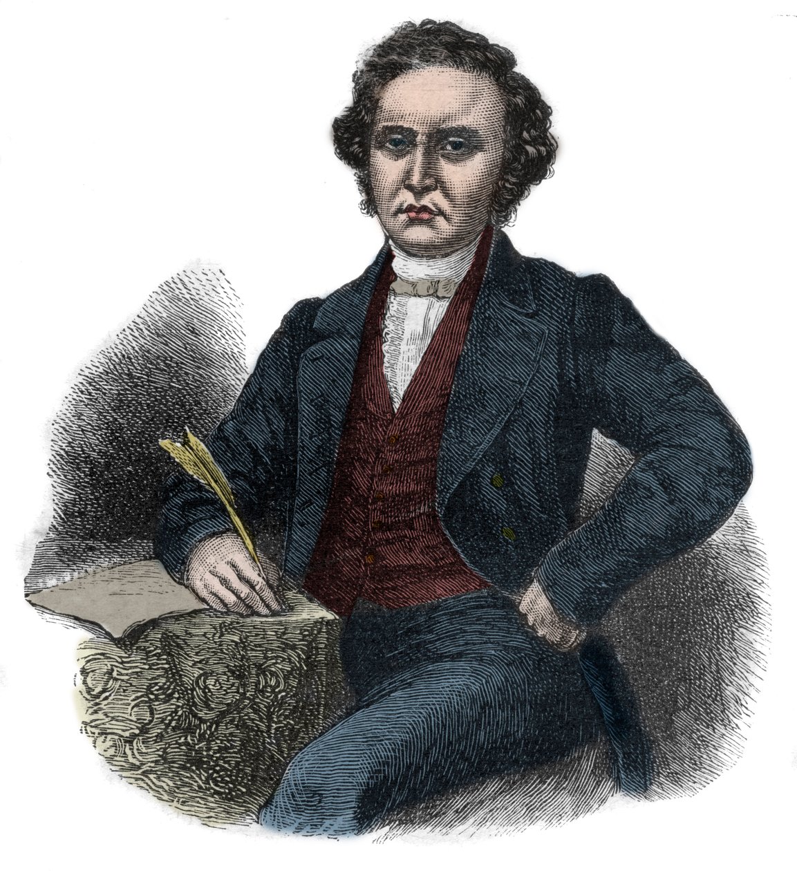صورة ويليام سيمينجتون (1764-1831) رائد اسكتلندي للملاحة البخارية بواسطة فنان غير معروف
