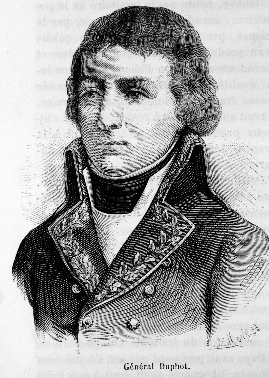 صورة للجنرال الفرنسي ليونارد ماثورين دوفوت. (1769-1797). بواسطة فنان غير معروف