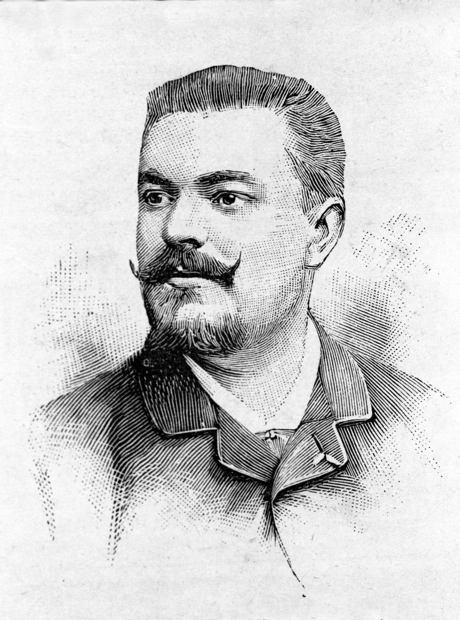 صورة للمغني الفرنسي جان ألكسندر تالازاك (1853 - 1892). بواسطة فنان غير معروف