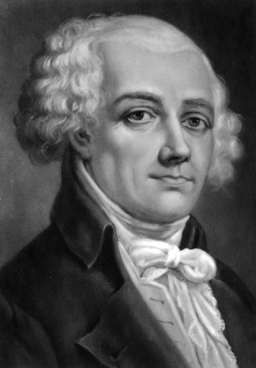 صورة للمؤلف الموسيقي وعازف الكمان الإيطالي جيوفاني باتيستا فيوتي 1755-1824. بواسطة فنان غير معروف