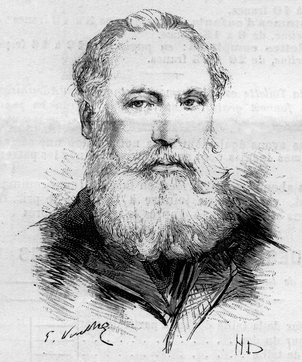 صورة للرسام إدوارد دي بومون (1821-1888). بواسطة فنان غير معروف