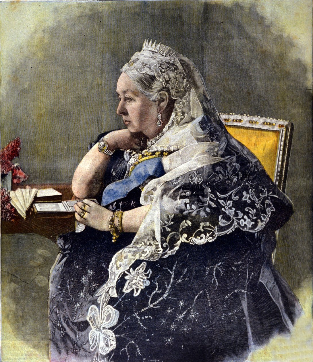 الملكة فيكتوريا الأولى (1819-1901) بواسطة فنان غير معروف