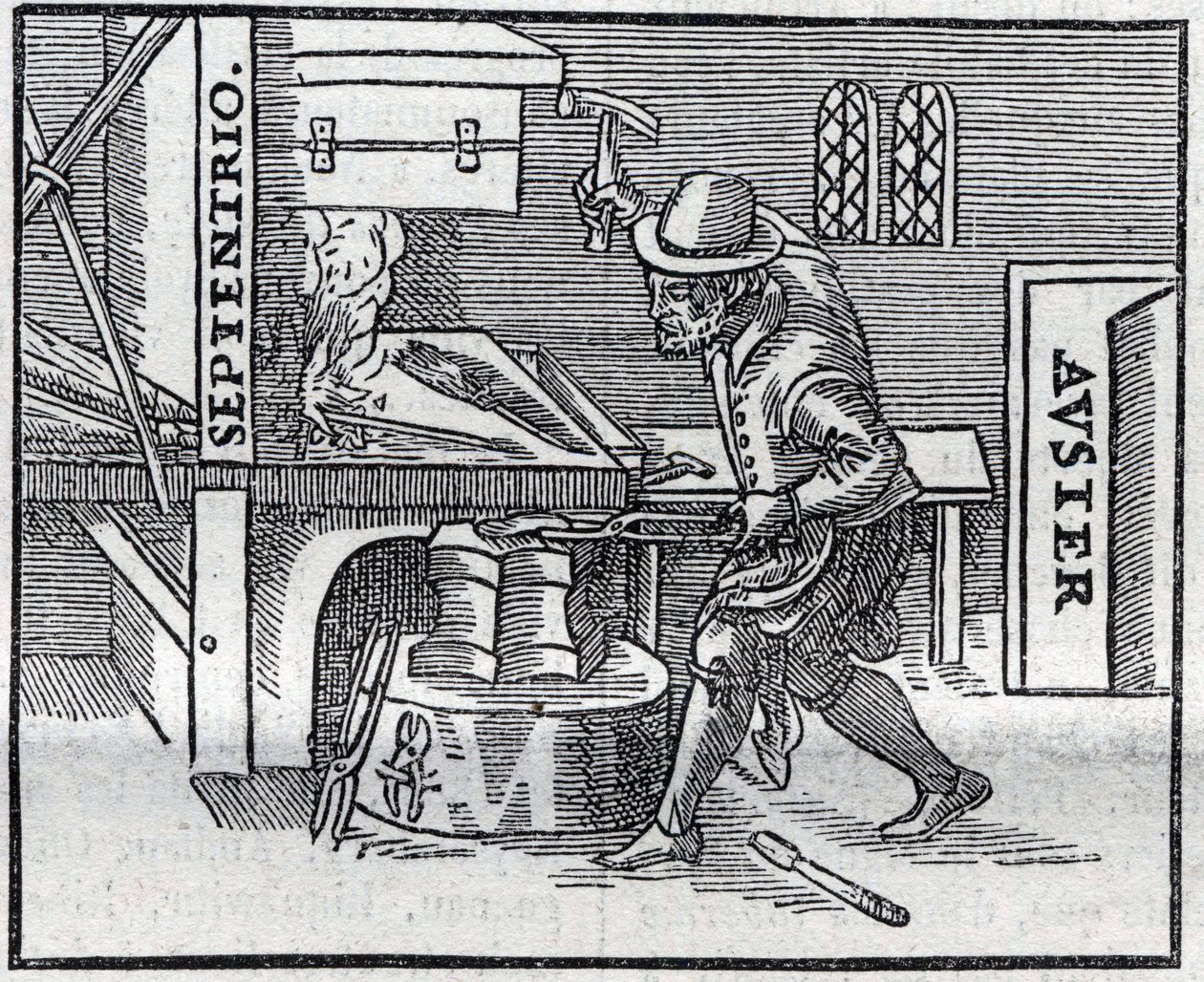 استنساخ نقش العمل الذي يرجع تاريخه إلى عام 1600 "De Magnete، Magneticisque Corporibus، et de Magno Magnete Tellure" (أو المغناطيسية والأجسام المغناطيسية ، والمغناطيس العظيم للأرض) بواسطة William Gilbert (أو William Gylberde بواسطة فنان غير معروف