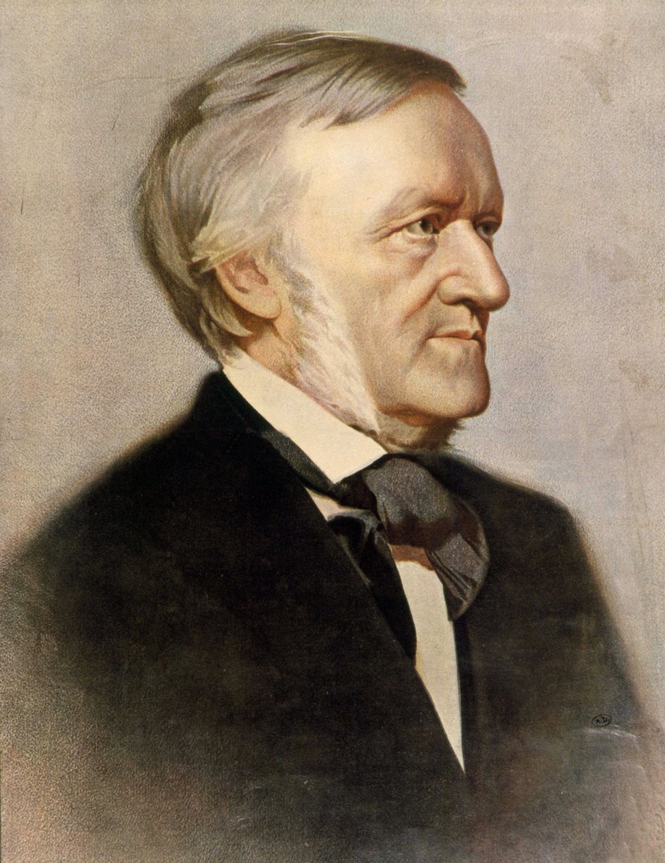 ريتشارد فاجنر (1813 - 1883). بواسطة فنان غير معروف