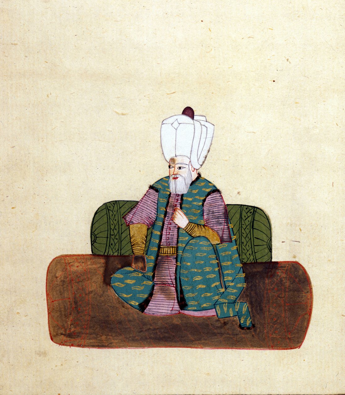 سليمان الأول العظيم (1494 أو 95-1566) ، السلطان العثماني من عام 1520 - متحف كورير ، البندقية بواسطة فنان غير معروف