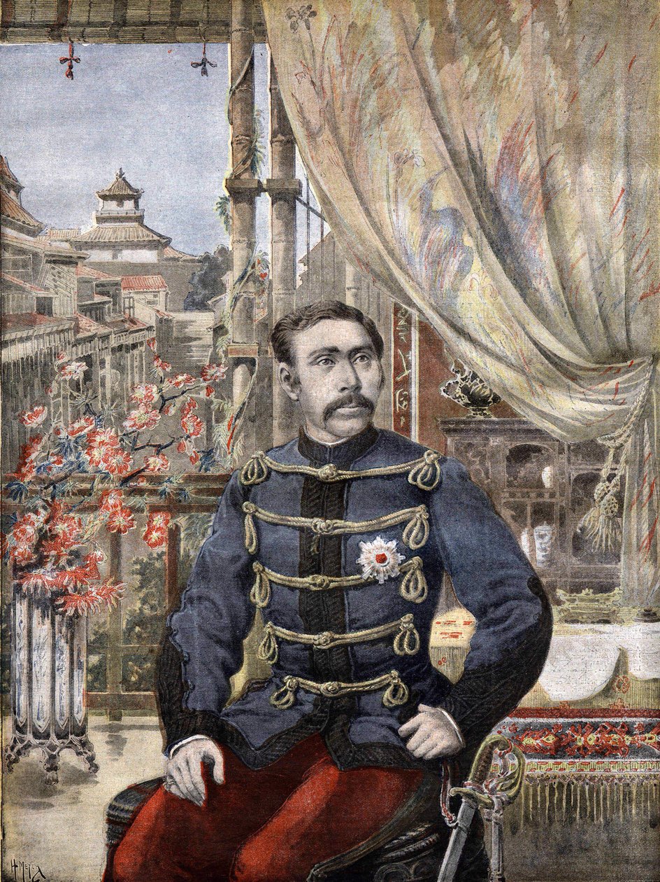 ماريشال أريتومو ياماغاتا (1838-1922) عام 1896 بواسطة فنان غير معروف
