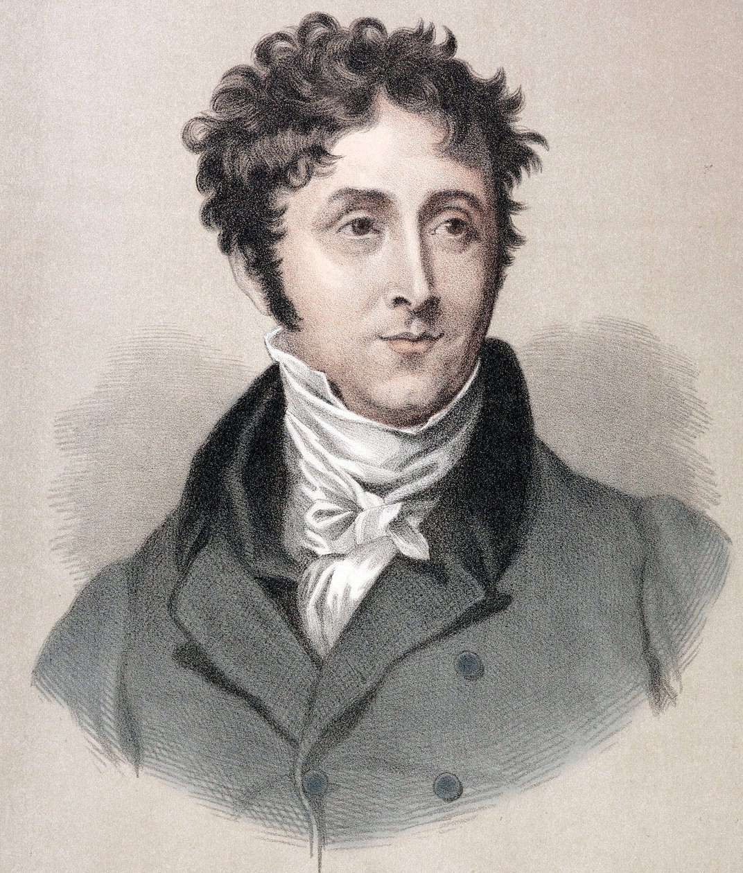 توماس كامبل (1777-1844) ، شاعر اسكتلندي بواسطة فنان غير معروف