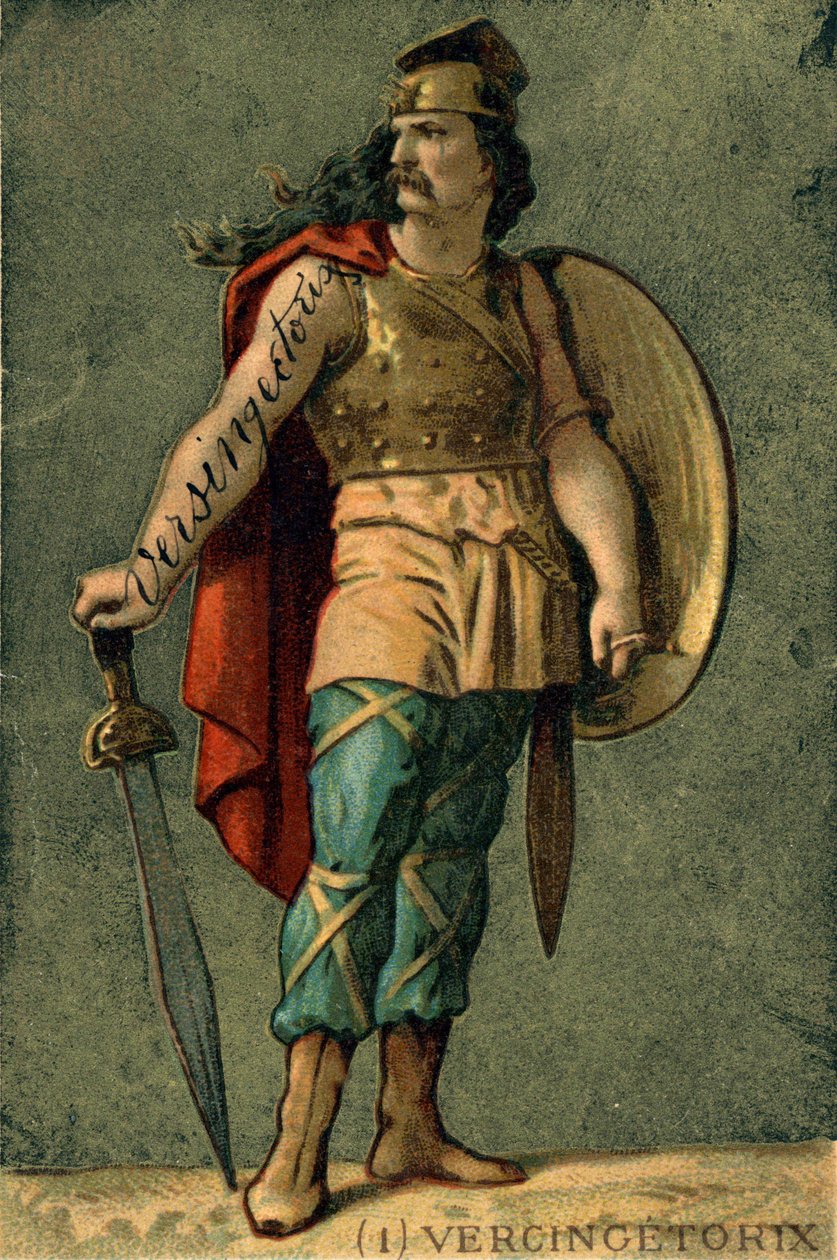 Vercingetorix (حوالي 72-46 قبل الميلاد) ، زعيم الغال بواسطة فنان غير معروف