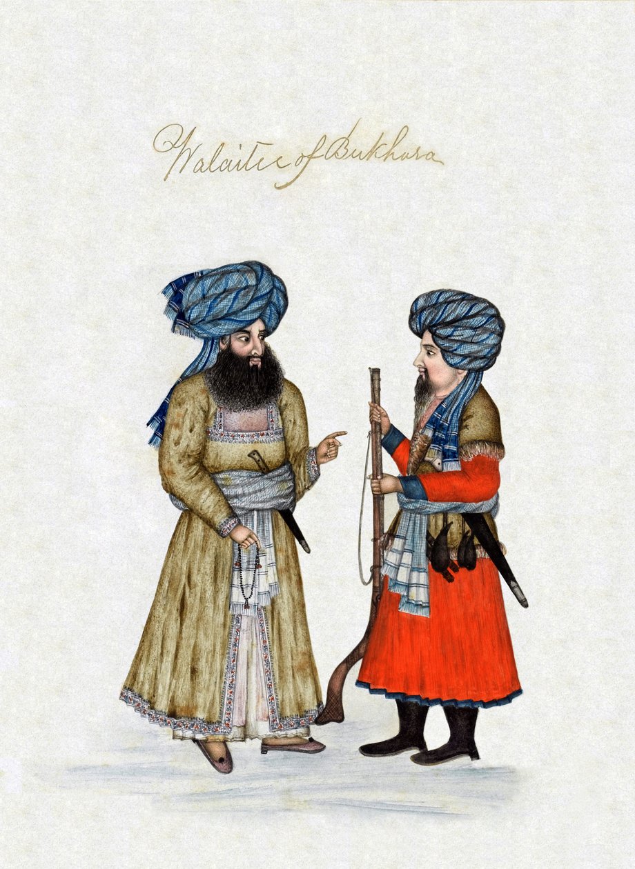 وولاية بخارى 1850 حوالي سنة بواسطة غير معروف