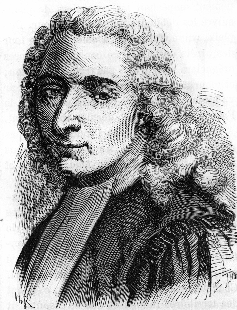 صورة شخصية لـ Jen-Baptiste de Machault d'Arnouville. سياسي فرنسي 1701-1794 بواسطة فنان غير معروف