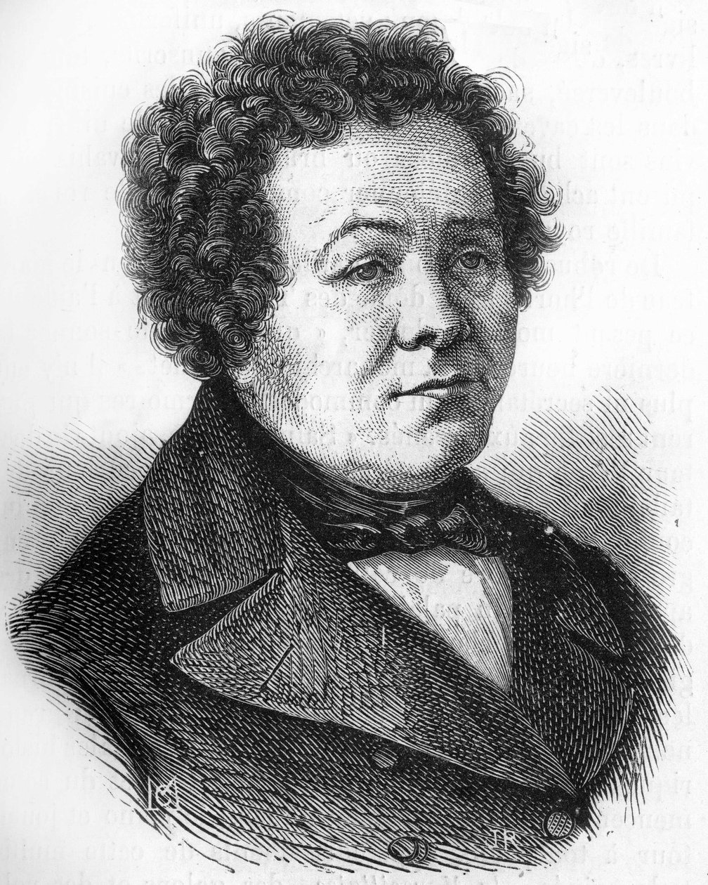 صورة لأدولف كريميو (1796-1880) ، سياسي فرنسي. بواسطة فنان غير معروف