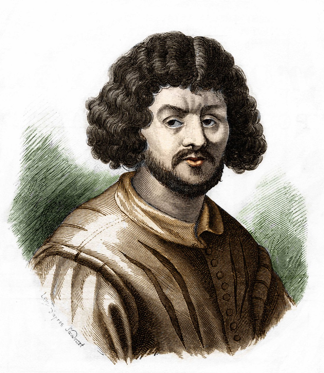 صورة لكلود جيلي ، ديت لورين (1600-1682) الرسام الفرنسي. بواسطة فنان غير معروف