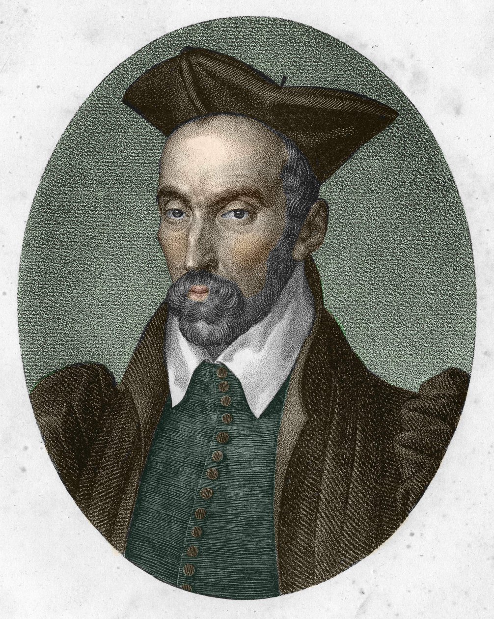 صورة إتيان باسكيير. محام فرنسي وإنساني ومؤرخ (1529 إلى 1615). بواسطة فنان غير معروف
