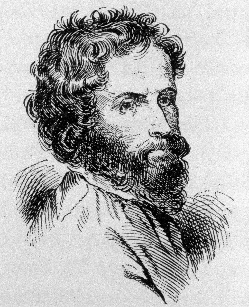 صورة لإيجناز موشيليس (1794 - 1870). بواسطة فنان غير معروف