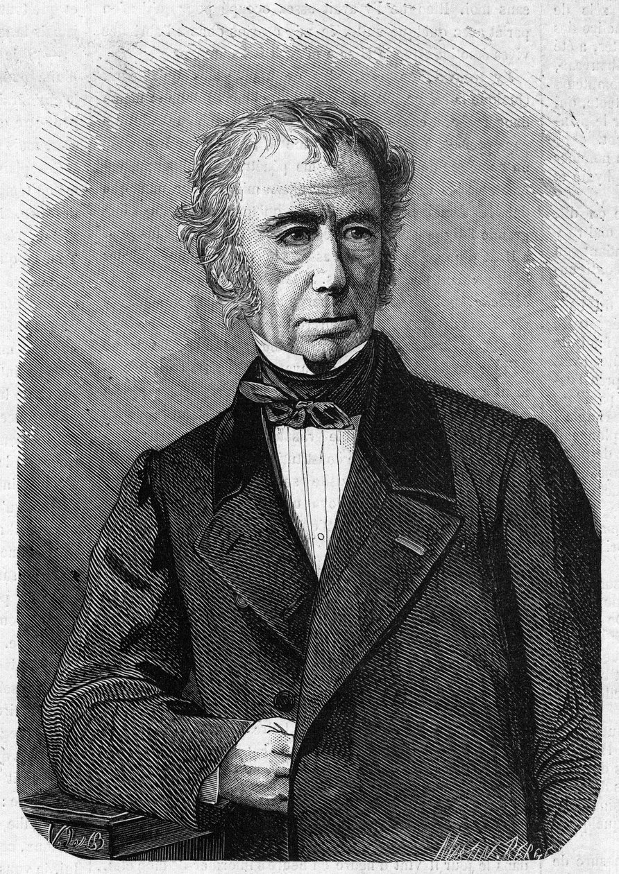 صورة لجين بونس غيوم فينيه (1777-1868) ، سياسي وكاتب فرنسي. بواسطة فنان غير معروف