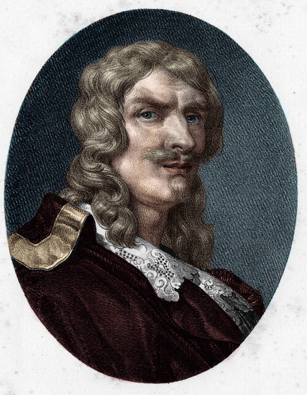 صورة جان دي روترو. الكاتب المسرحي الفرنسي (1609 إلى 1650). بواسطة فنان غير معروف